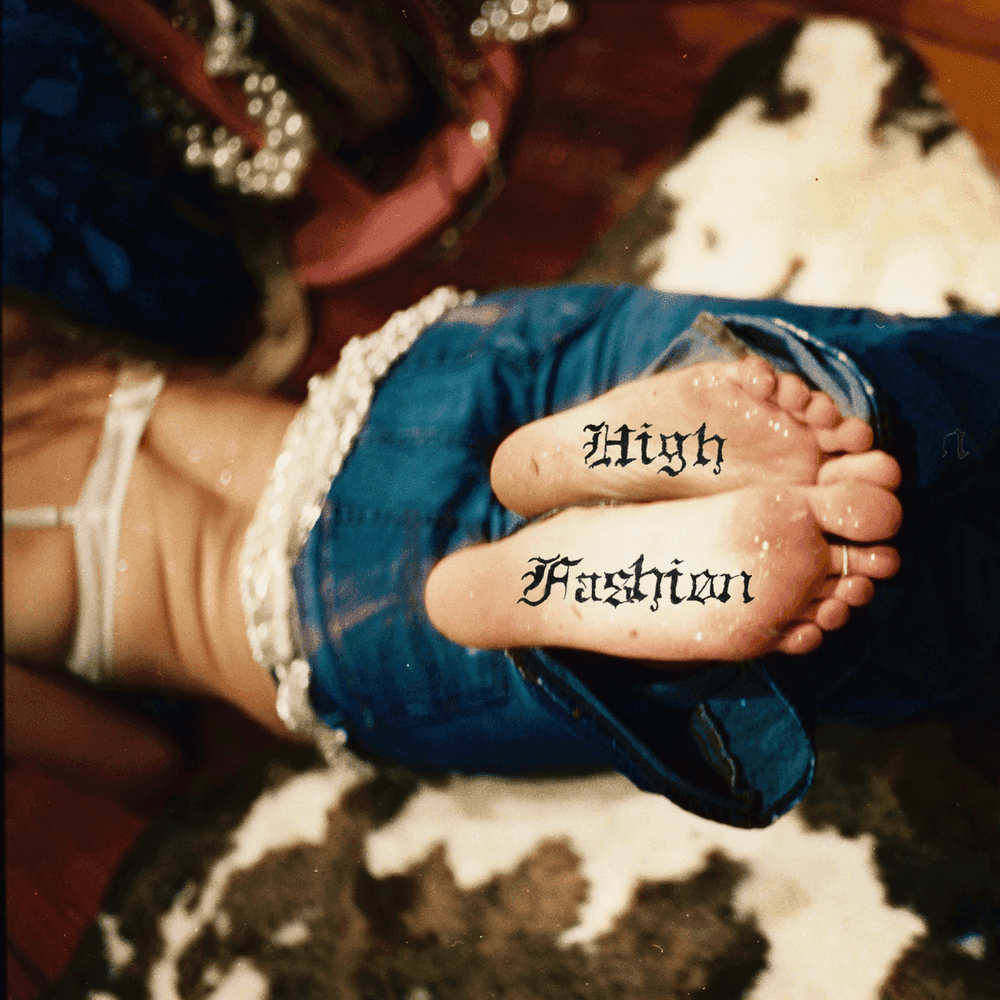 Album cover art for "High Fashion" by Addison Rae