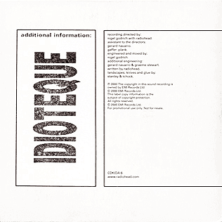 Album cover art for "Idioteque" by Radiohead