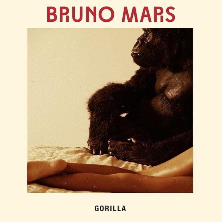 Album cover art for "Gorilla" by Bruno Mars