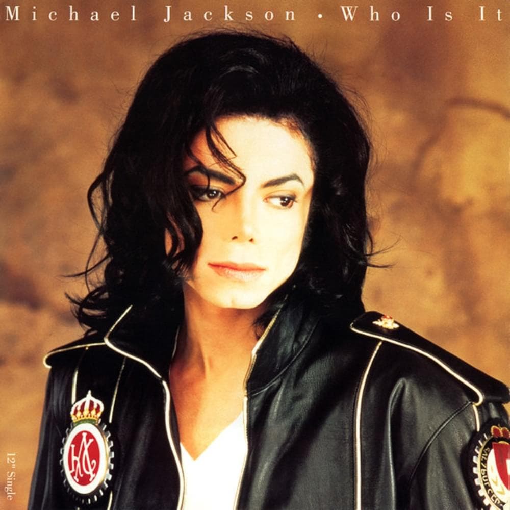 Album cover art for "Who Is It (IHS Mix)" by Michael Jackson