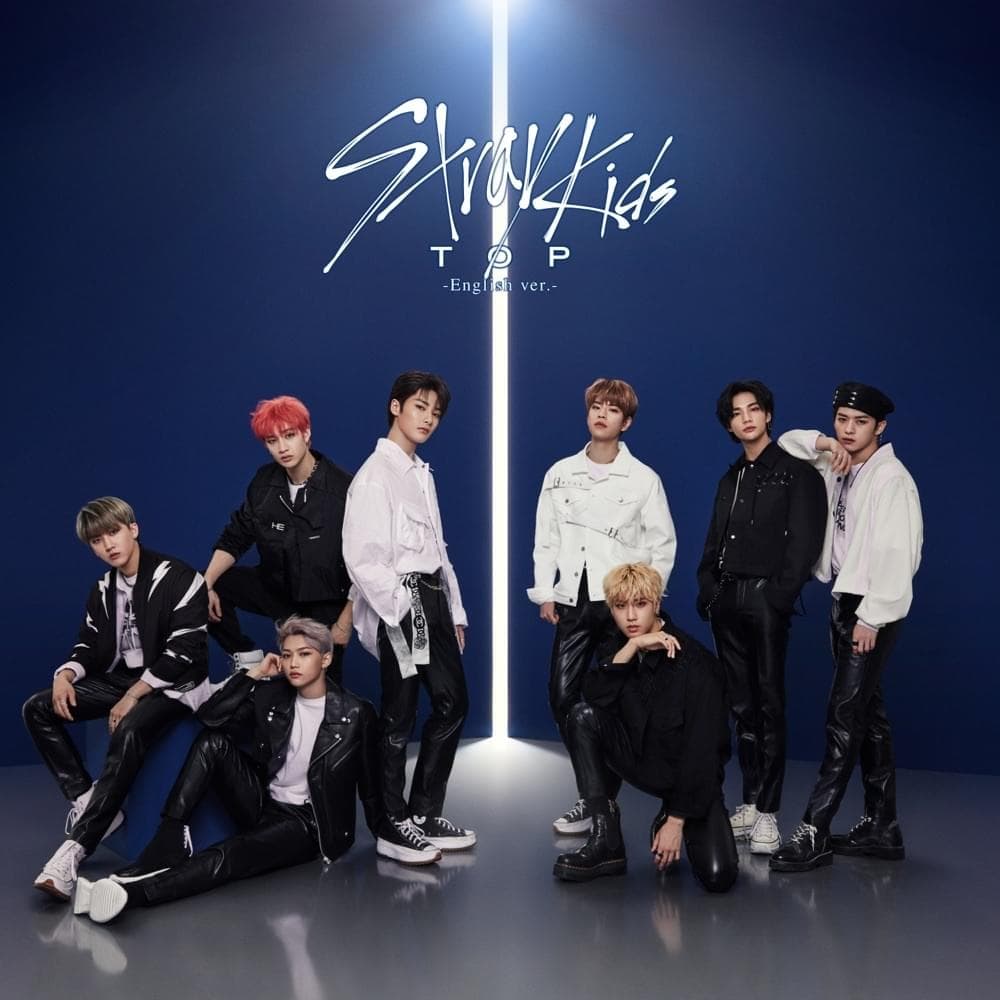 Album cover art for "SLUMP (English Version)" by Stray Kids