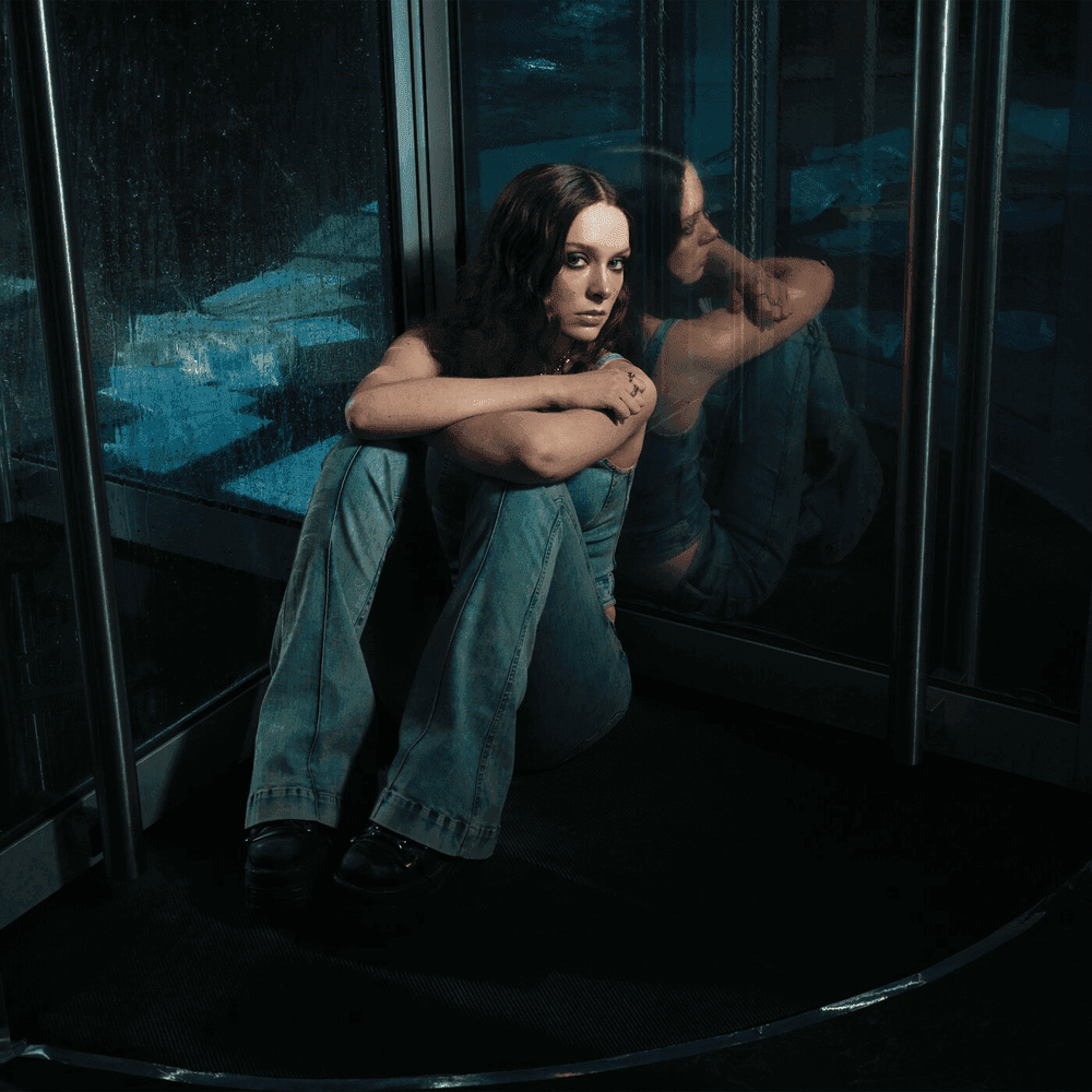 Album cover art for "Kissing In Swimming Pools" by Holly Humberstone