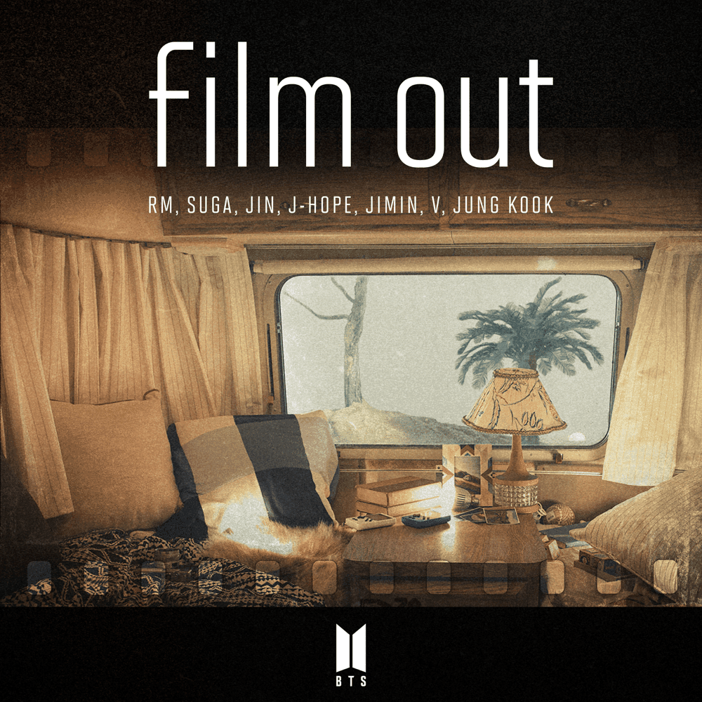 Album cover art for "Film out" by BTS