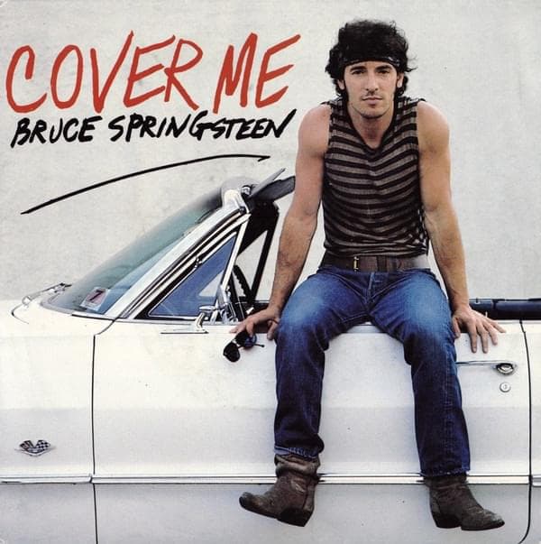 Album cover art for "Cover Me" by Bruce Springsteen