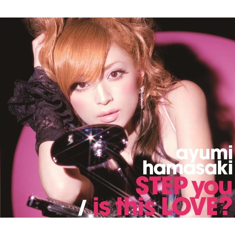 Album cover art for "is this LOVE?" by 浜崎あゆみ (Ayumi Hamasaki)