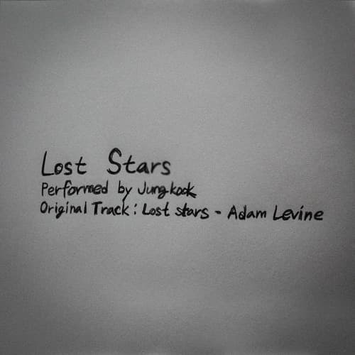 Album cover art for "Lost Stars" by BTS