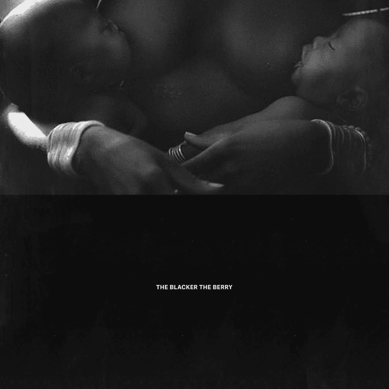 Album cover art for "The Blacker the Berry" by Kendrick Lamar