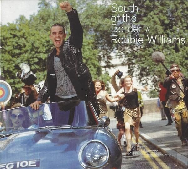 Album cover art for "South of the Border" by Robbie Williams