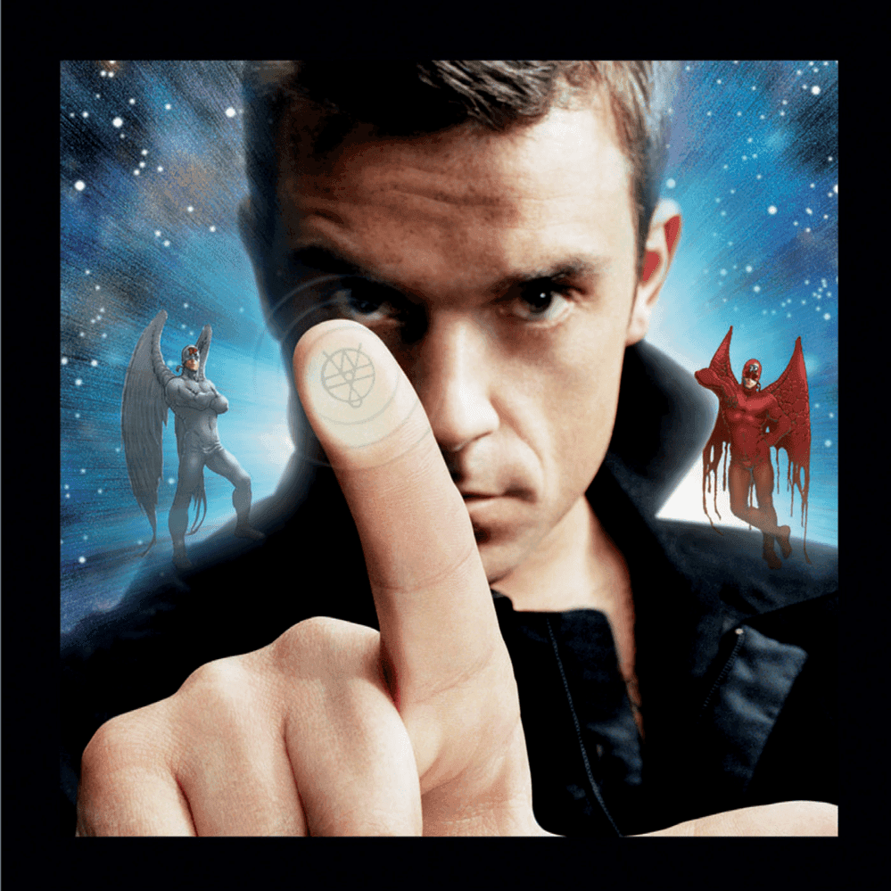 Album cover art for "Meet the Stars" by Robbie Williams