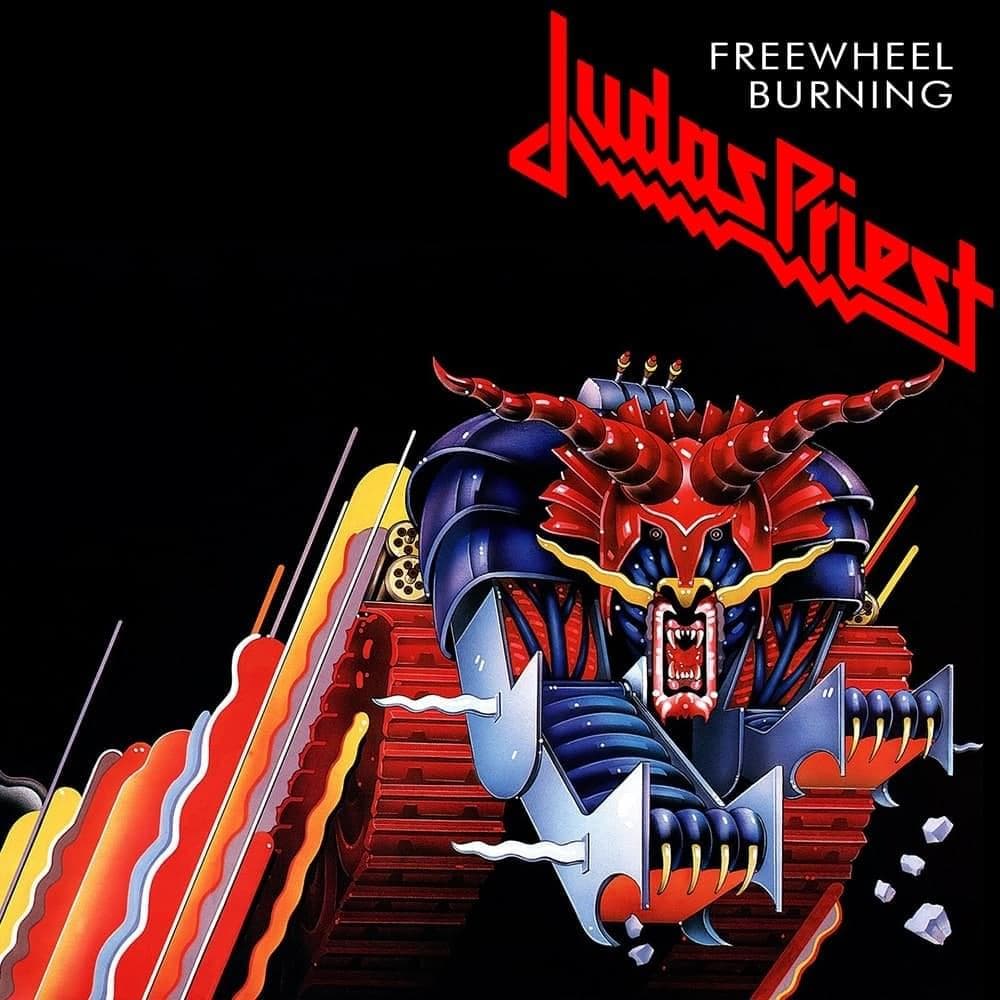Album cover art for "Freewheel Burning" by Judas Priest