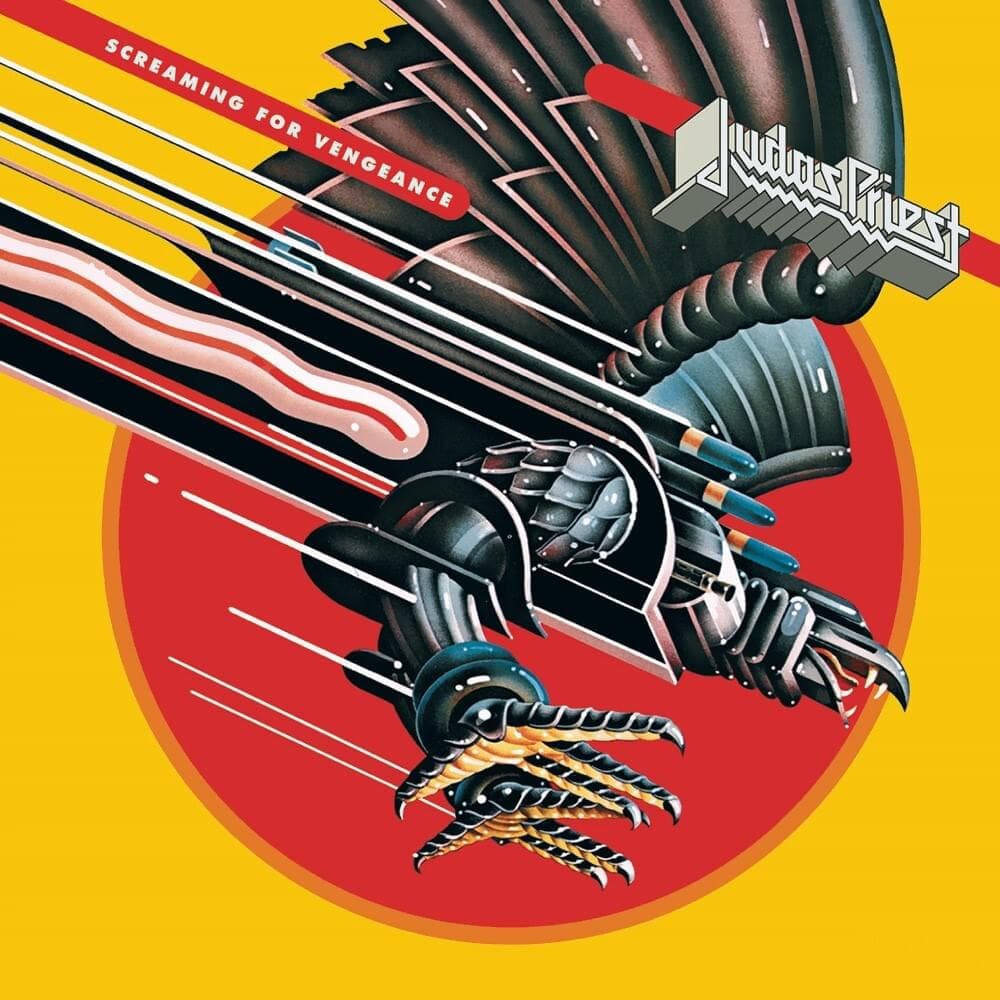 Album cover art for "Electric Eye" by Judas Priest