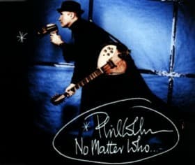 Album cover art for "No Matter Who" by Phil Collins