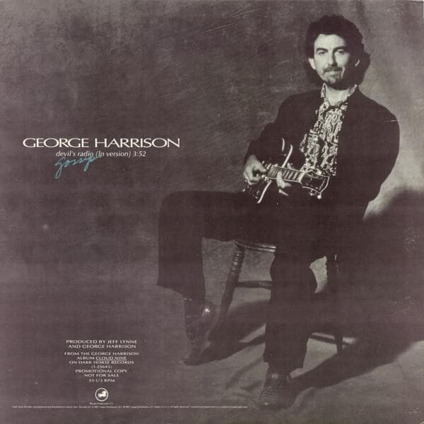 Album cover art for "Devil's Radio" by George Harrison