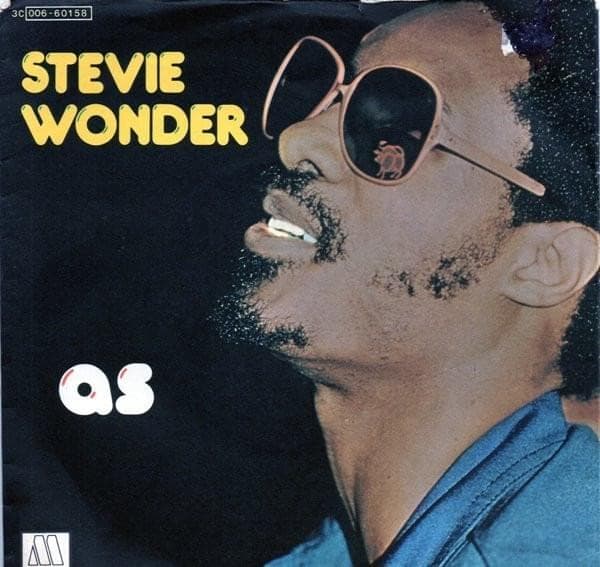 Album cover art for "As" by Stevie Wonder
