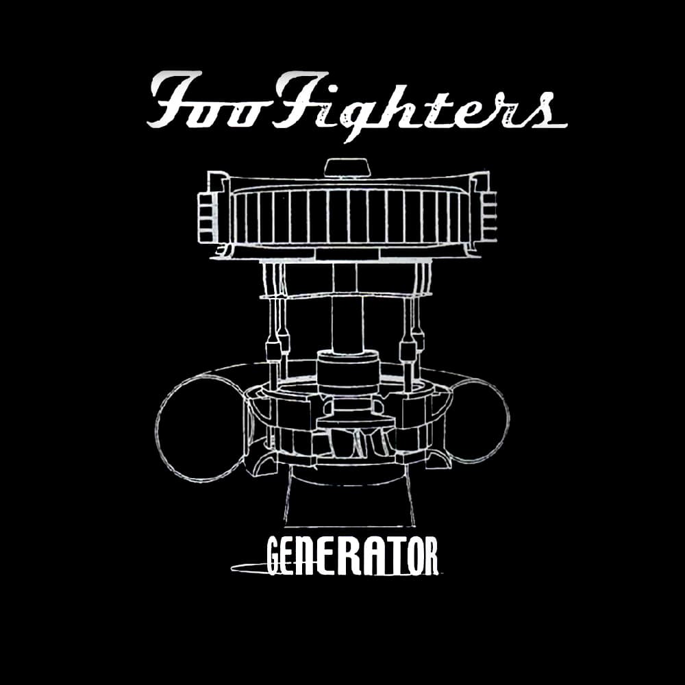 Album cover art for "Generator" by Foo Fighters