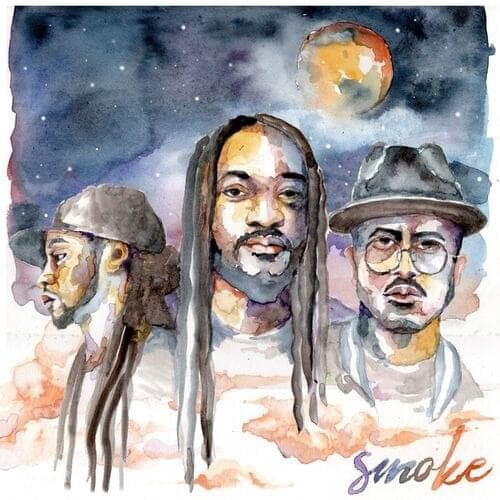 Album cover art for "Smoke" by ScienZe & Blu