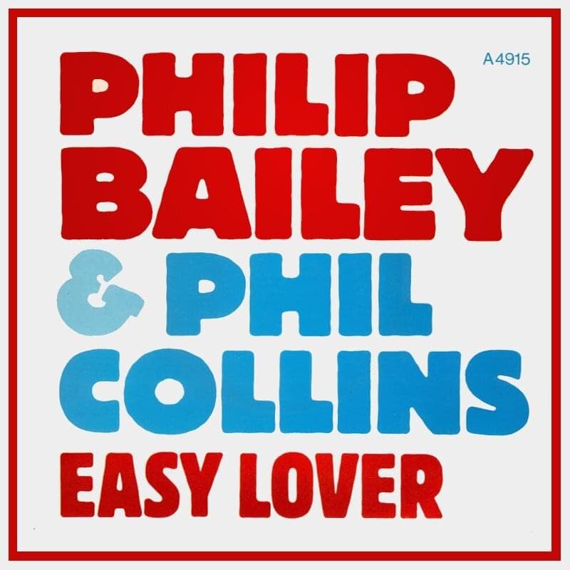 Album cover art for "Easy Lover" by Phil Collins