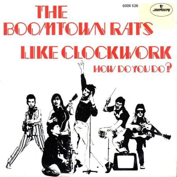 Album cover art for "Like Clockwork" by The Boomtown Rats
