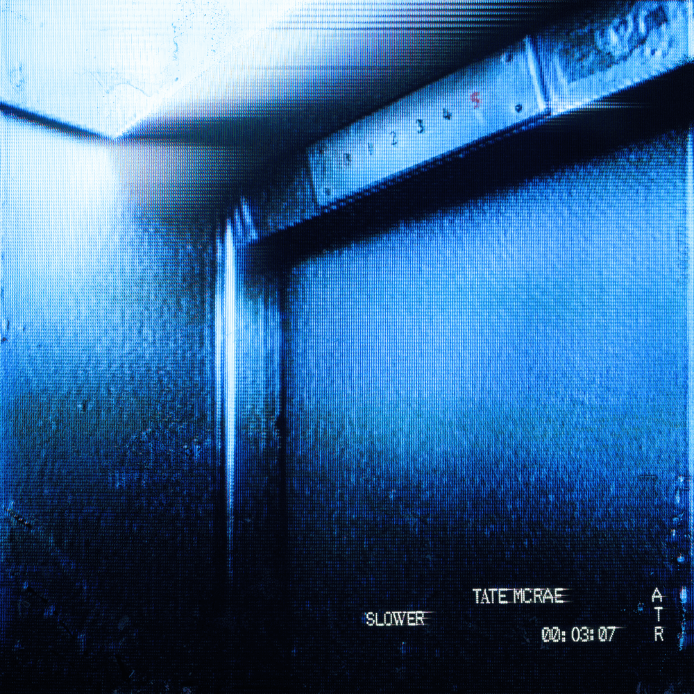 Album cover art for "slower" by Tate McRae
