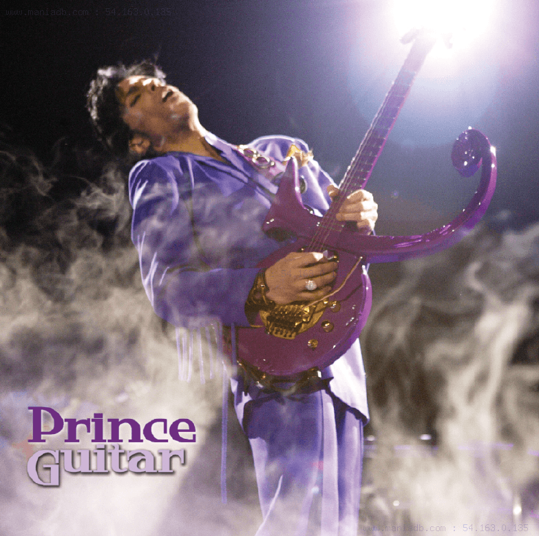 Album cover art for "Guitar" by Prince