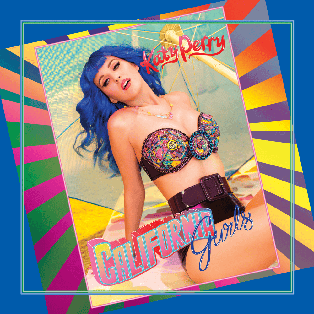 Album cover art for "California Gurls" by Katy Perry & Snoop Dogg