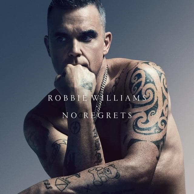 Album cover art for "No Regrets (XXV)" by Robbie Williams