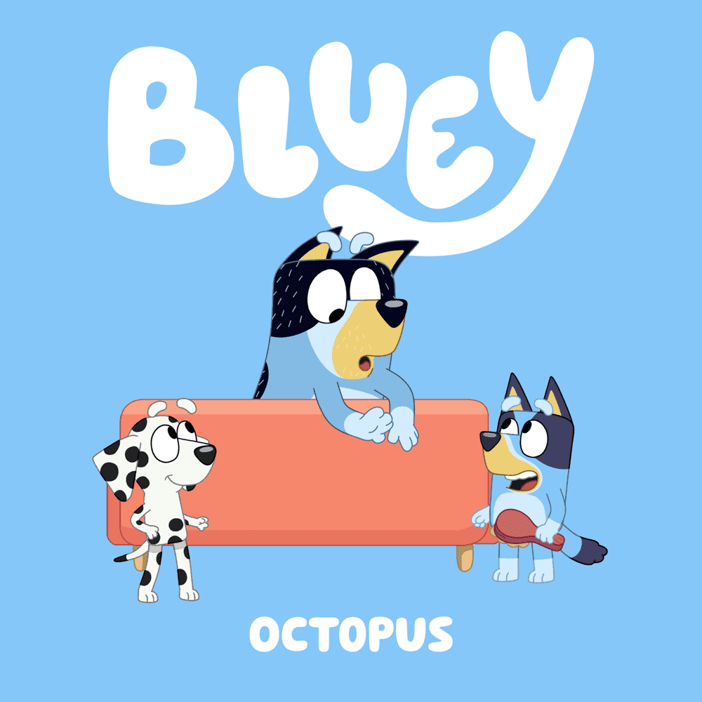 Album cover art for "Octopus" by Bluey (Show) & King Stingray