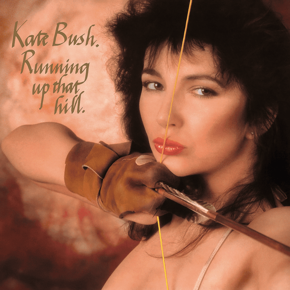 Album cover art for "Running Up That Hill (A Deal with God)" by Kate Bush