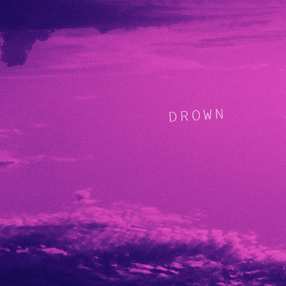 Album cover art for "Drown" by Tate McRae