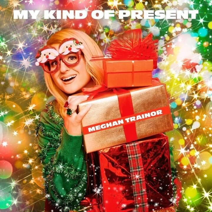 Album cover art for "My Kind of Present" by Meghan Trainor