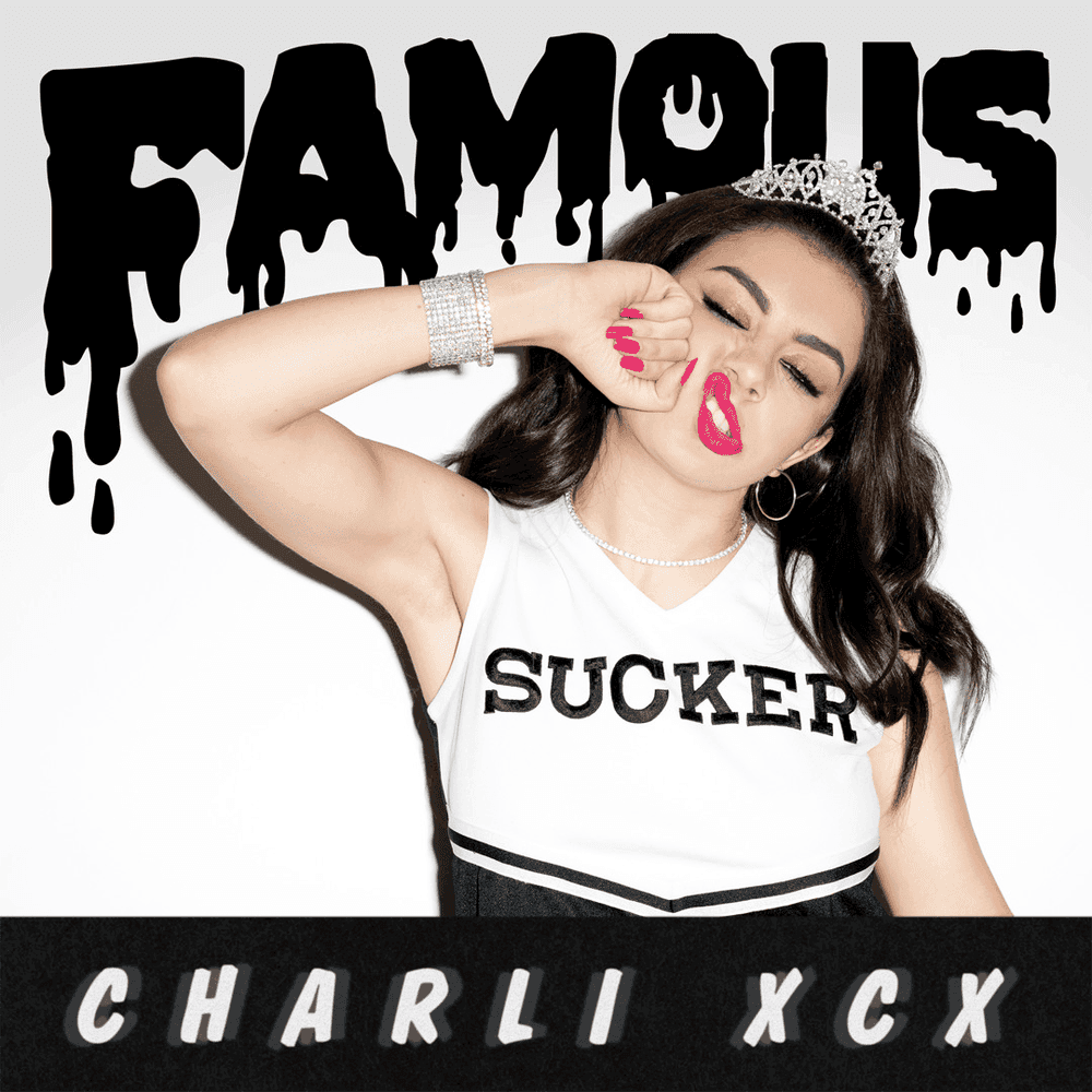 Album cover art for "Famous" by Charli xcx