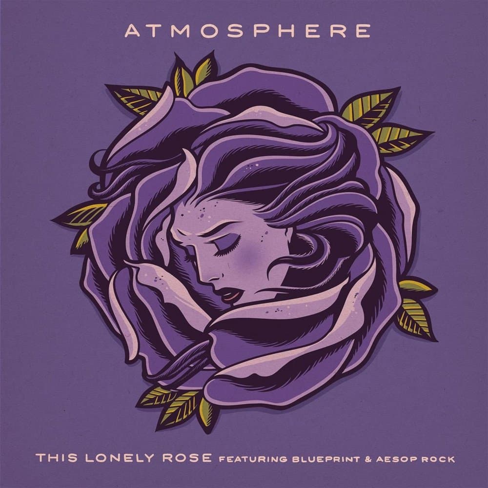 Album cover art for "This Lonely Rose" by Atmosphere & Aesop Rock & Blueprint