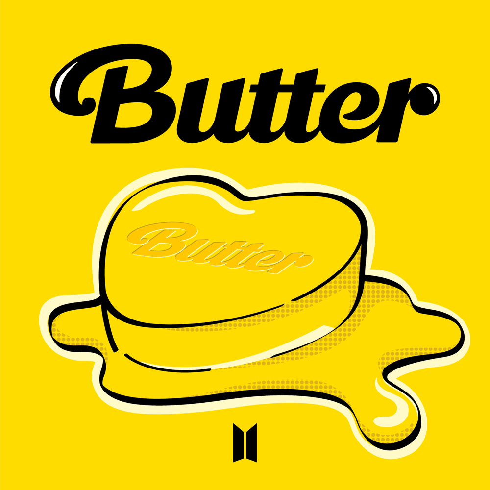 Album cover art for "Butter (Instrumental)" by BTS