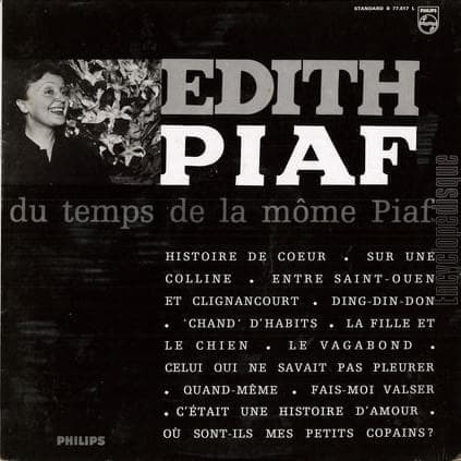 Album cover art for "Quand même" by Édith Piaf
