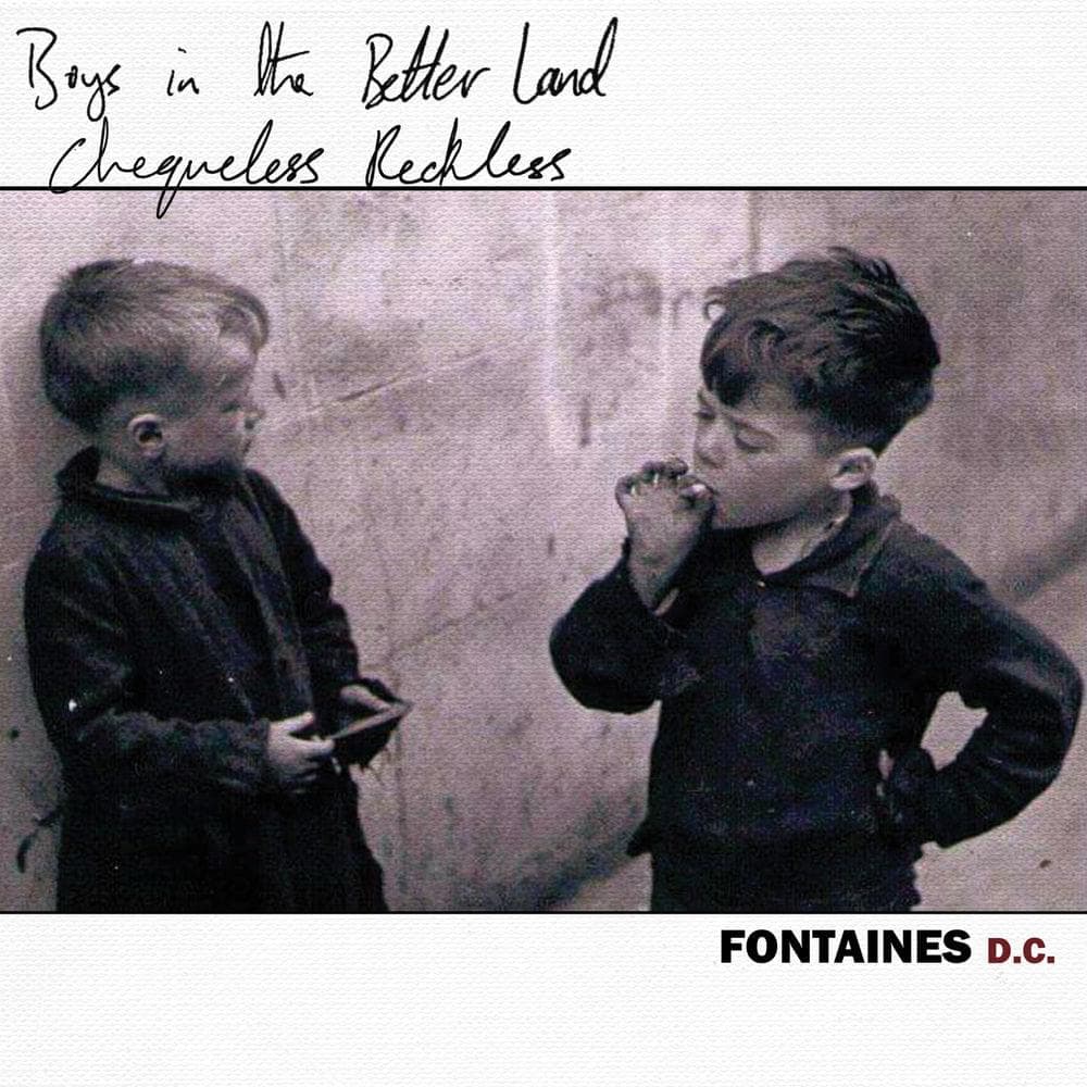 Album cover art for "Boys in the Better Land" by Fontaines D.C.