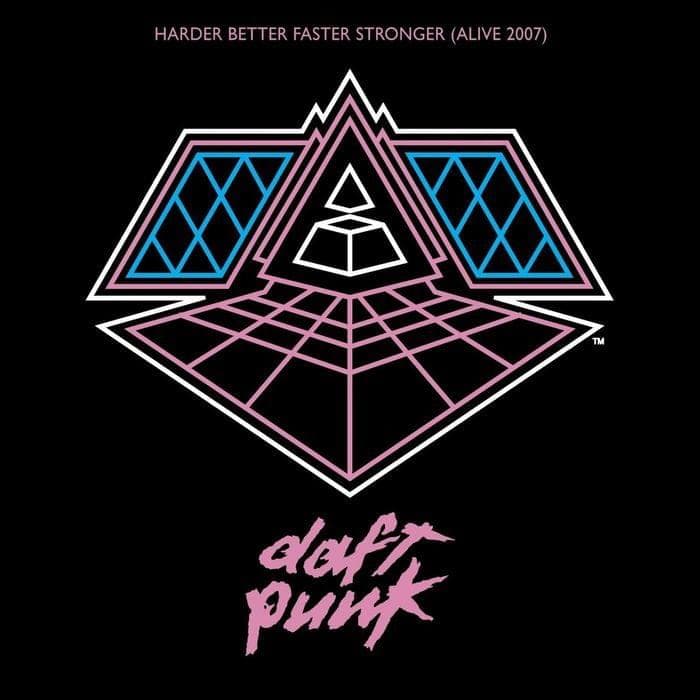 Album cover art for "Harder, Better, Faster, Stronger (Alive 2007 Radio Edit)" by Daft Punk