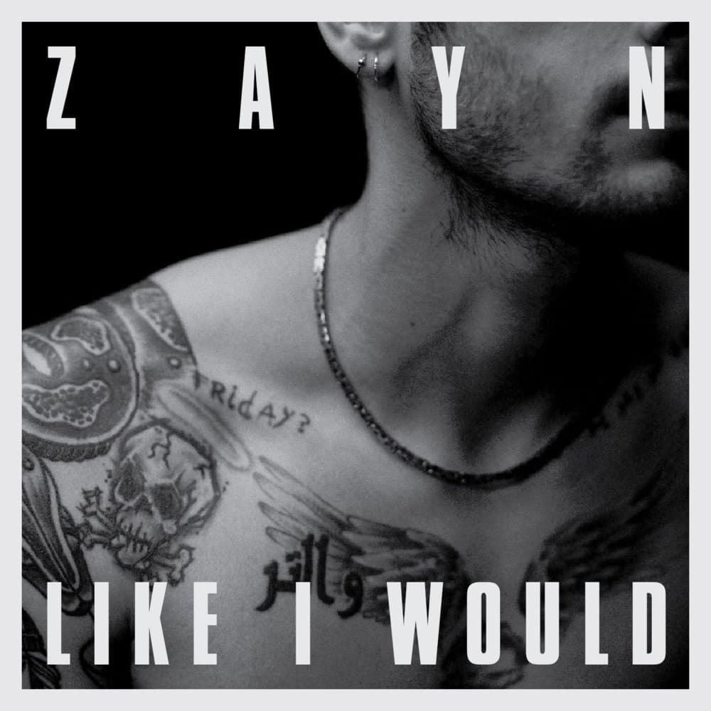 Album cover art for "LIKE I WOULD" by ZAYN
