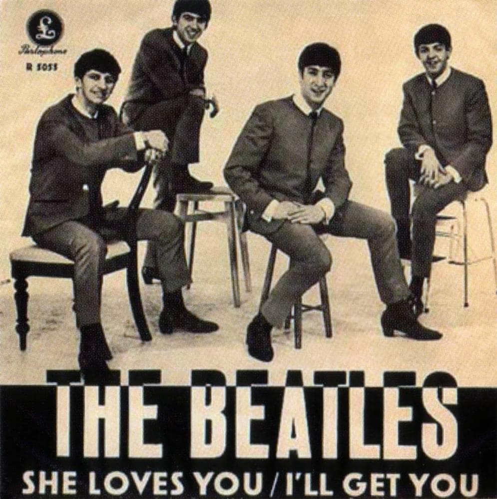 Album cover art for "I'll Get You" by The Beatles
