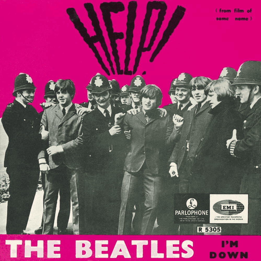 Album cover art for "Help!" by John Lennon