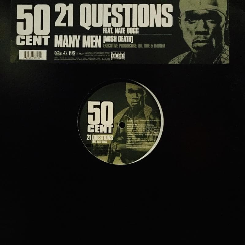 Album cover art for "Many Men (Wish Death)" by 50 Cent
