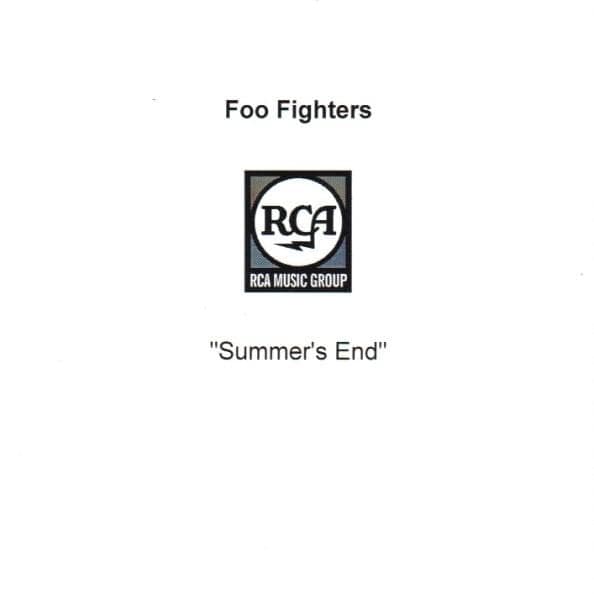 Album cover art for "Summer's End" by Foo Fighters