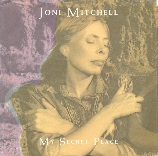 Album cover art for "My Secret Place" by Joni Mitchell & Peter Gabriel
