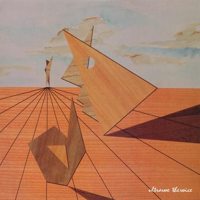 Album cover art for "The Voice" by Ultravox