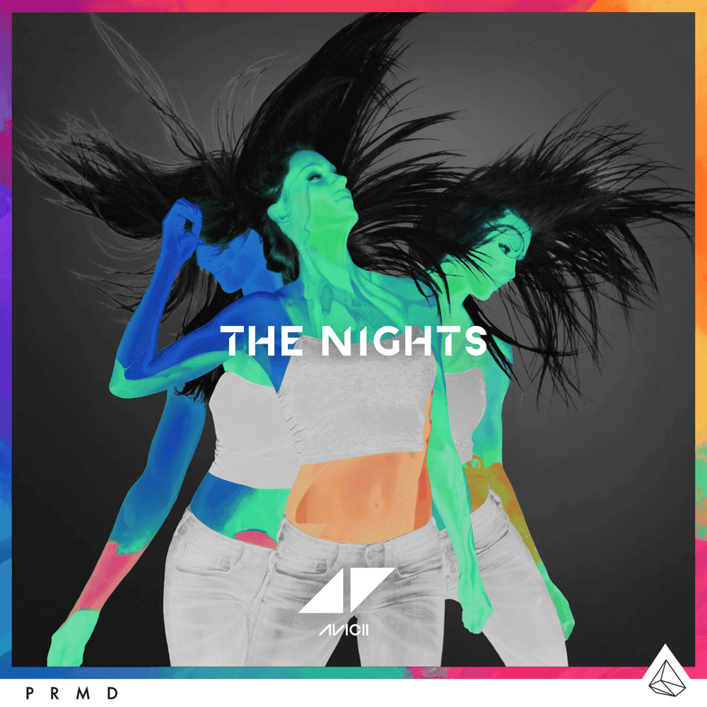 Album cover art for "The Nights" by +Mas Label & Nick Furlong