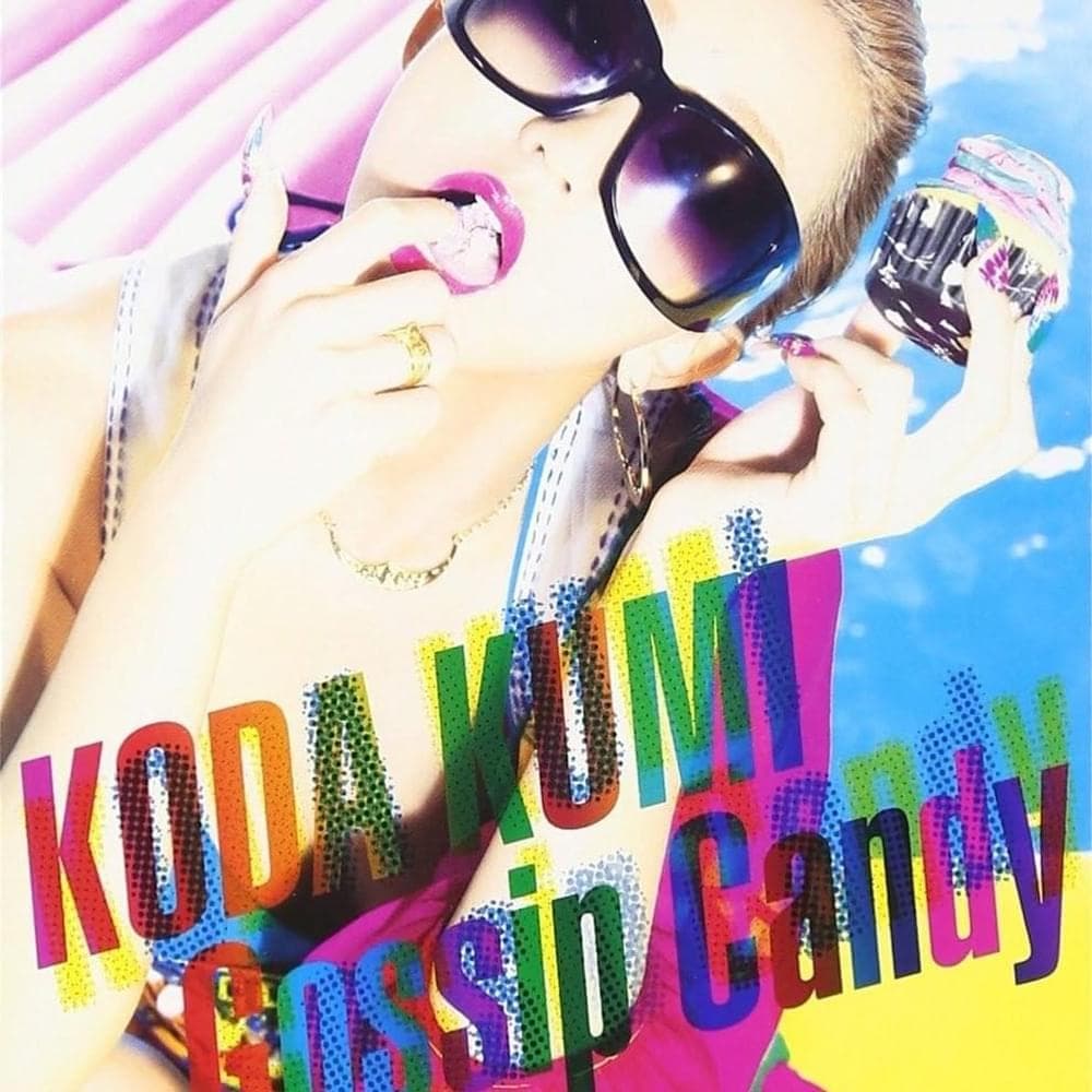 Album cover art for "Lollipop" by 倖田來未 (Kumi Koda)