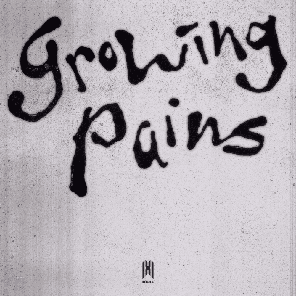 Album cover art for "growing pains" by MONSTA X