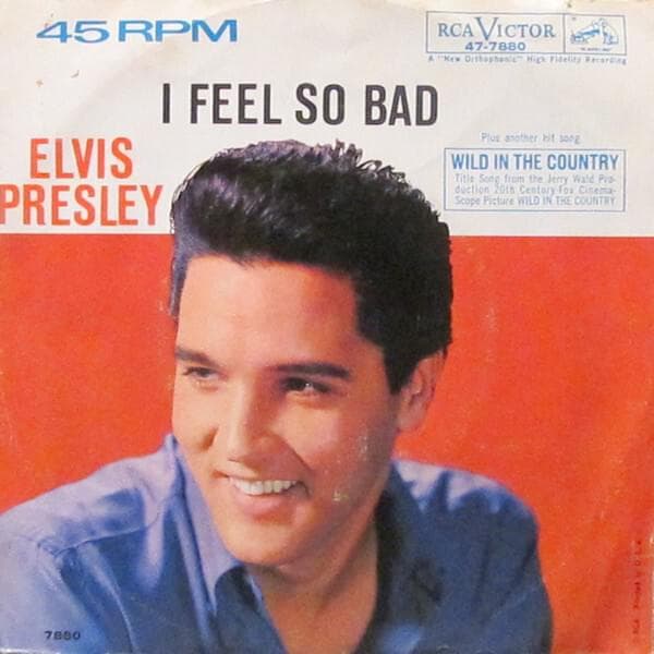 Album cover art for "Wild In The Country" by Elvis Presley