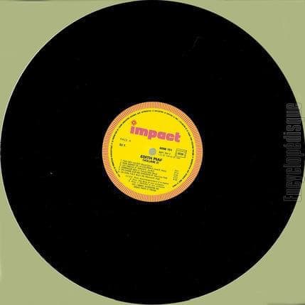 Album cover art for "On Danse Sur Ma Chanson" by Édith Piaf