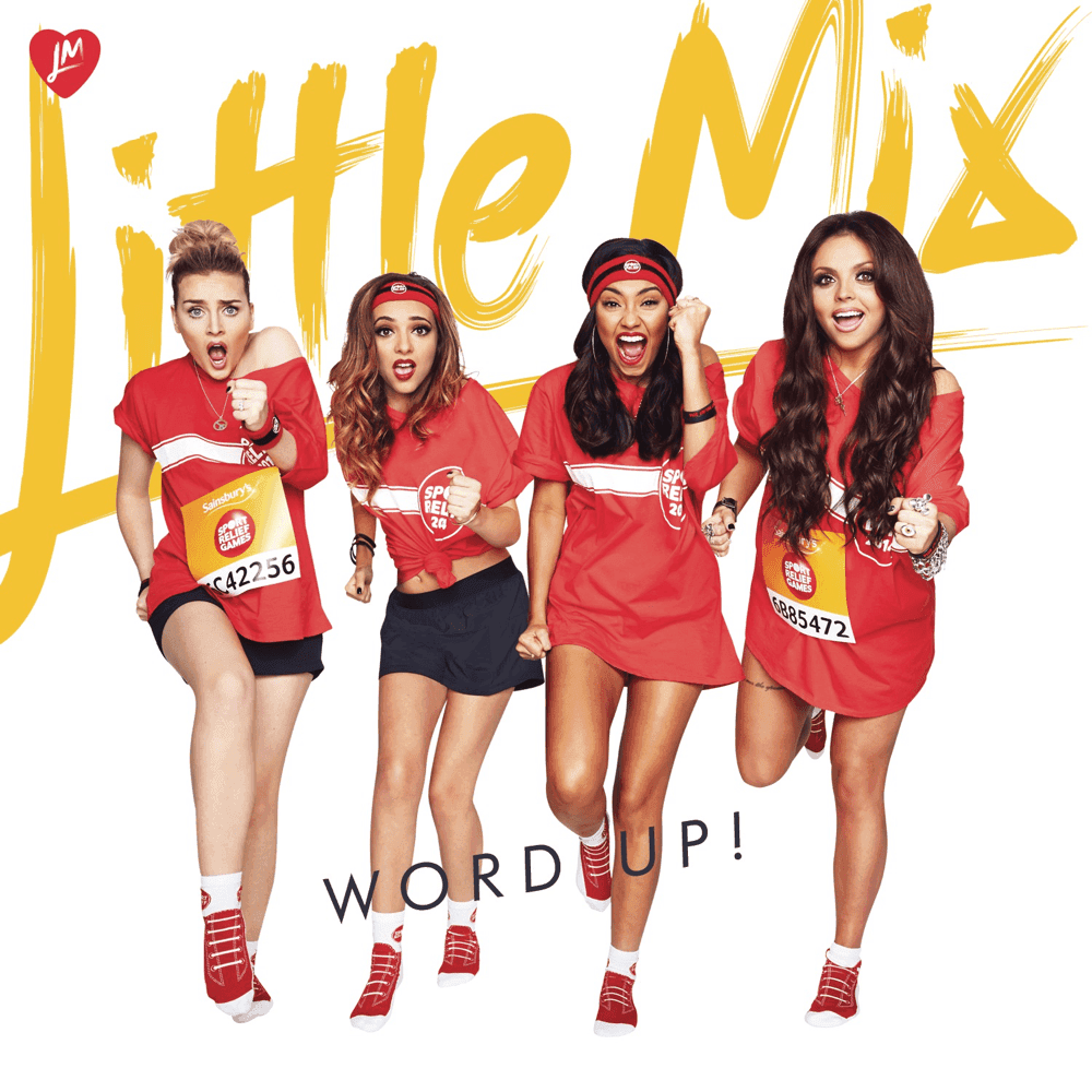 Album cover art for "Word Up!" by Little Mix