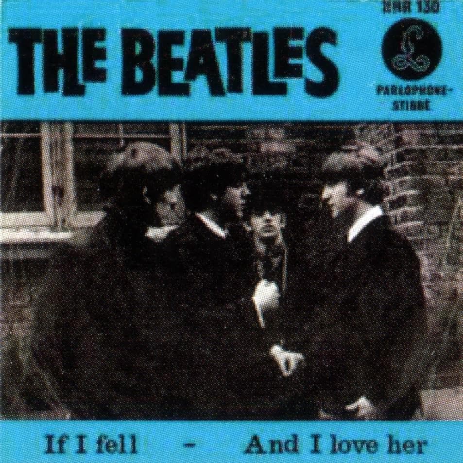 Album cover art for "If I Fell" by The Beatles
